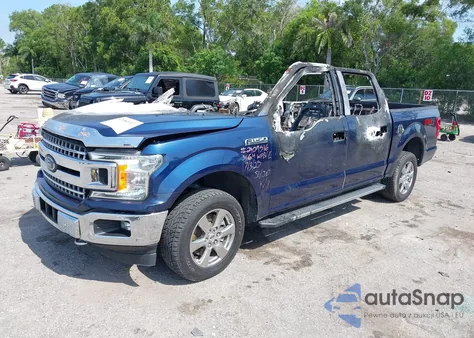 2019 Ford F-150 Xlt z USA, uszkodzony, nr VIN 1FTEW1E45KKF00460